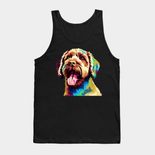 Lagotto Romagnolo Pop Art - Dog Lover Gifts Tank Top